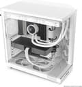 Miniatyrbild 2 av 5: NZXT H6 Airflow - Midi Tower - PC - Vit - ATX - micro ATX - Mini-ITX - Stål - Härdat glas - 16,
