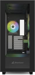 Miniatyrbild 7 av 7: Sharkoon Rebel C60 Svart - Midtower modell - ATX - RGB - svart