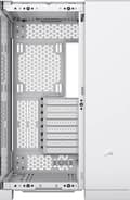Miniatyrbild 9 av 9: Corsair Geh Midi 6500X härdat glas vit (CC-9011258-WW)