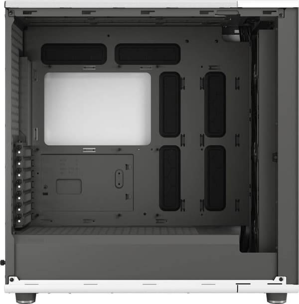 Fractal Design North XL Chalk White TG Clear - Tower modell - ATX - vit