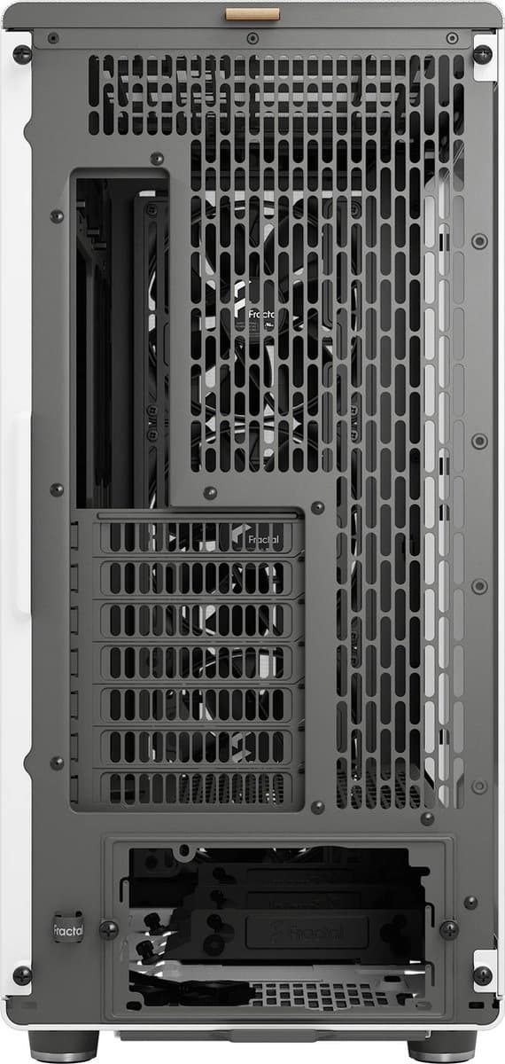 Fractal Design North XL Chalk White TG Clear - Tower modell - ATX - vit