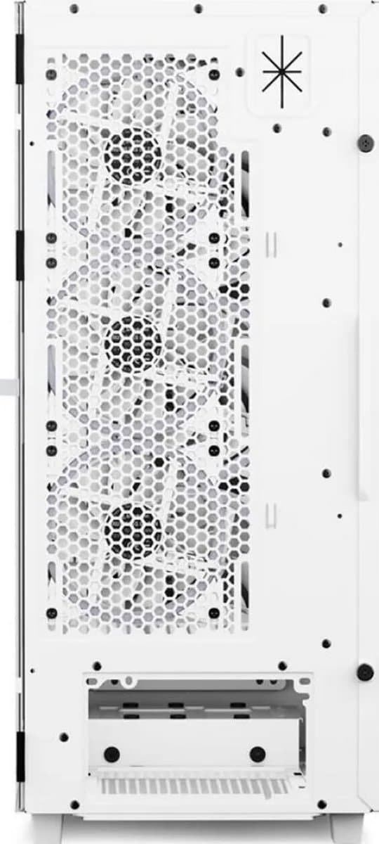 Sharkoon REV300 White - Midtower-modell - ATX - ingen strömförsörjning - A.RGB-fläktar - vit