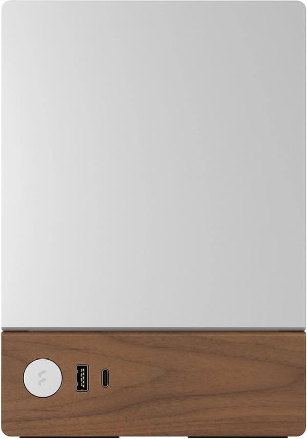 Fractal Design Terra - Small Form Factor (SFF) - Silver - Mini-ITX - Aluminium - Trä
