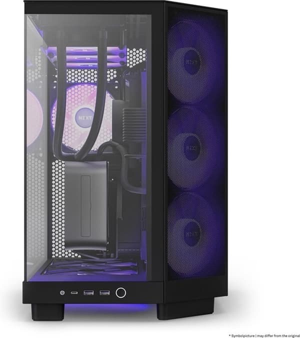 NZXT H6 Flow-RGB-Svart