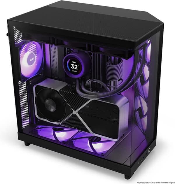 NZXT H6 Flow-RGB-Svart