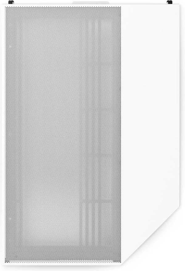 NZXT H6 Airflow - Midi Tower - PC - Hvid - ATX - micro ATX - Mini-ITX - Stål - Hærdet glas - Bla Hvid