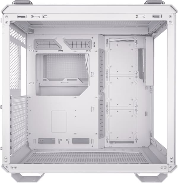 ASUS TUF Gaming GT502 PLUS TG ARGB ATX-kabinet med vindue, hvid