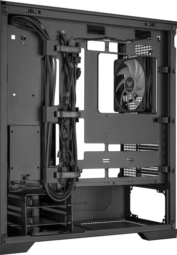 ASUS TUF Gaming GT302 TG ARGB ATX-kabinet med vindue, sort