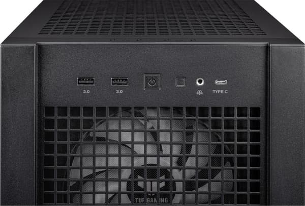 ASUS TUF Gaming GT302 TG ARGB ATX-kabinet med vindue, sort