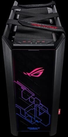 ASUS ROG Strix Helios ATX-kabinett med vindu, svart