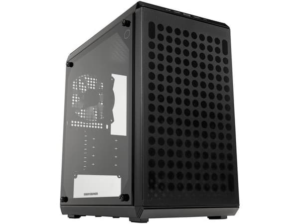 COOLER MASTER PC CASE MASTERBOX Q300L V2 MATX Sort, Transparent