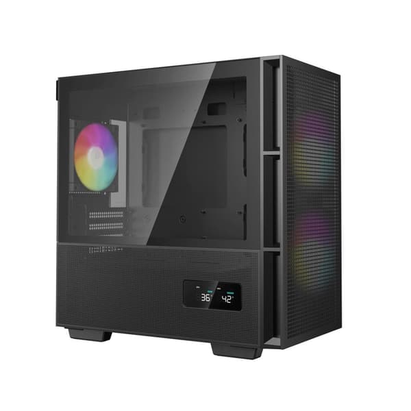 DeepCool CH360 DIGITAL Micro Tower Svart