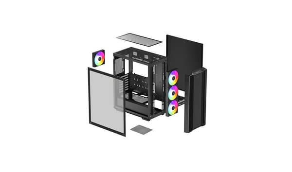 DeepCool CC560 ARGB V2 Midi Tower Sort