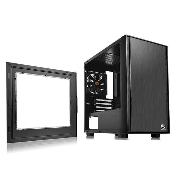 Thermaltake Versa H17 Microtorre de ventana negro