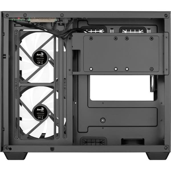 PC-fodral - AEROCOOL - Dryft Mini G v1 (svart) - Cube - Micro-ATX-format - Utan strömförsörjning