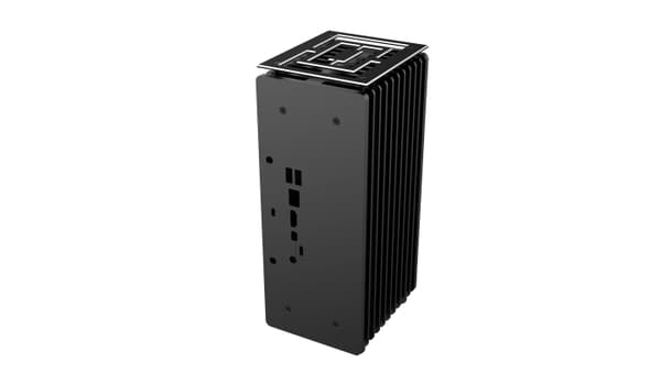 Akasa Turing ABX  Compact fanless case for AMD Ryzen™ 4000U Sort