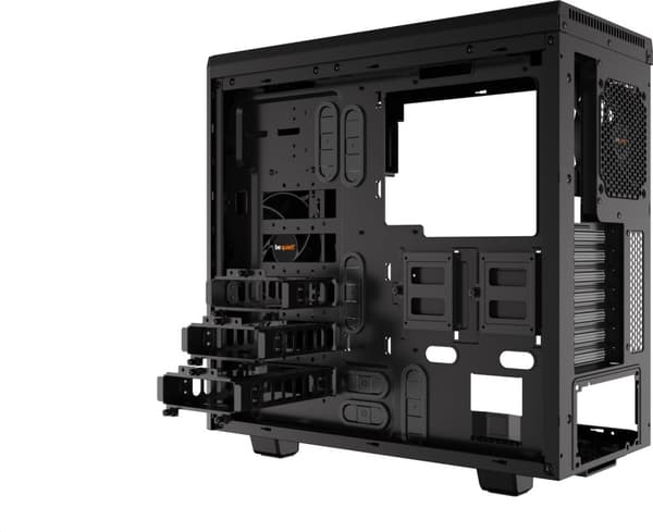Be Quiet! Pure Base 600 ATX-kabinet med vindue, sort
