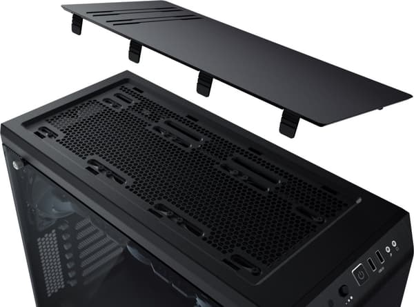 Be Quiet! Pure Base 600 ATX-kabinet med vindue, sort
