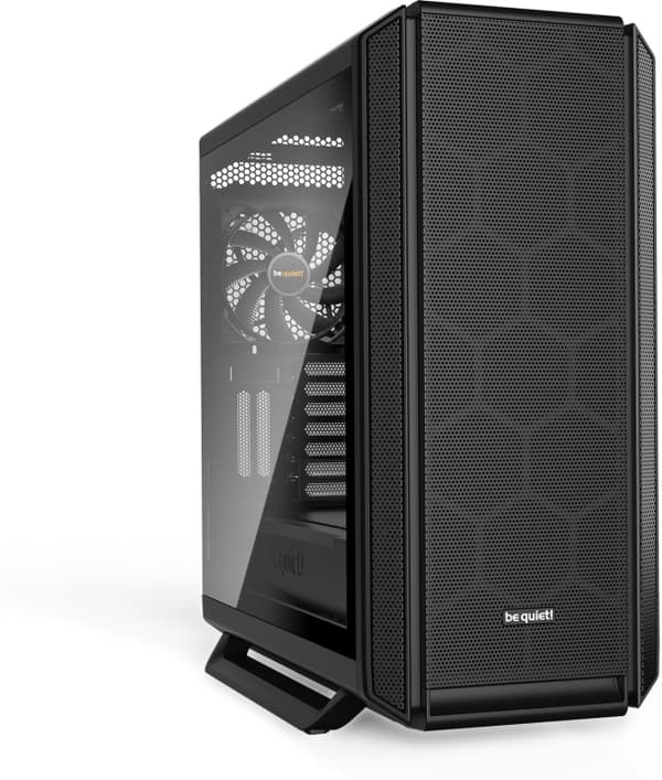Be Quiet! Silent Base 802 ATX-chassi med fönster, svart Svart