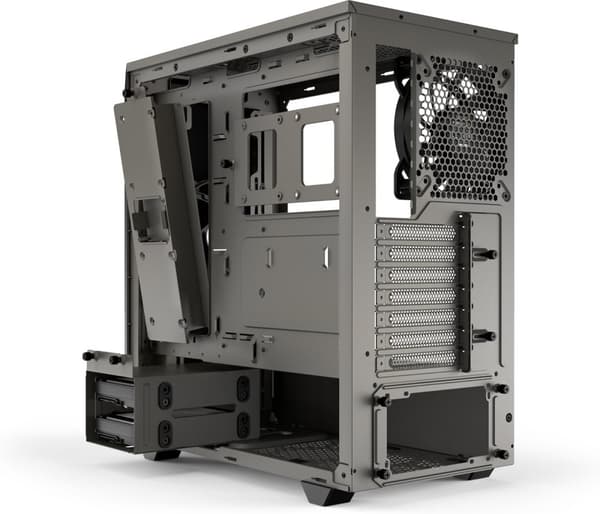 Be Quiet! Pure Base 500 ATX-kabinet med vindue, grå
