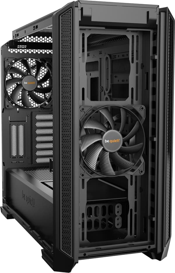 Be Quiet! Silent Base 601 ATX-chassi, svart