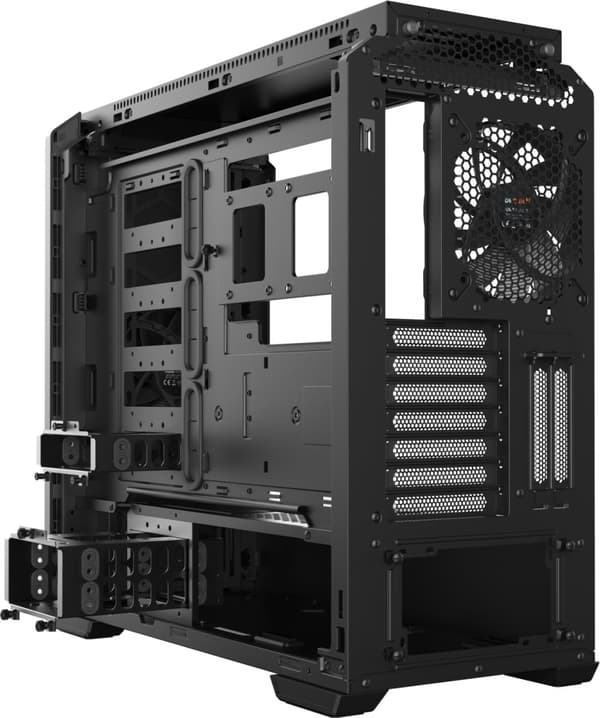 Be Quiet! Silent Base 601 ATX-chassi, svart