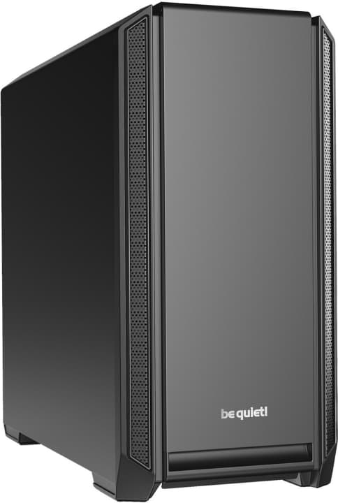 Be Quiet! Silent Base 601 ATX-chassi, svart Svart