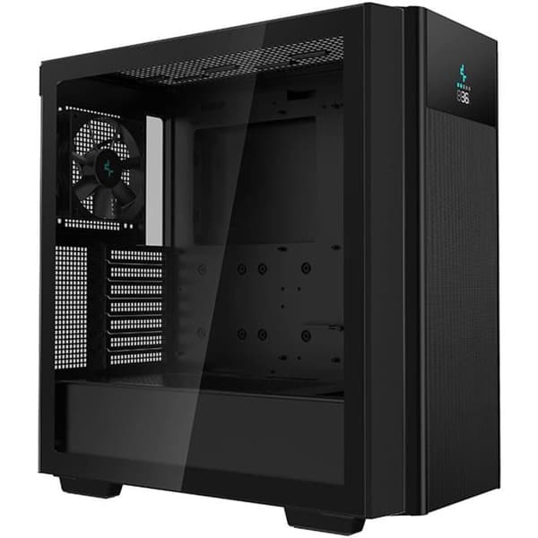 PC-fodral utan strömförsörjning - DEEPCOOL CH510 Mesh Digital (svart) - Medium tower - E-ATX-format