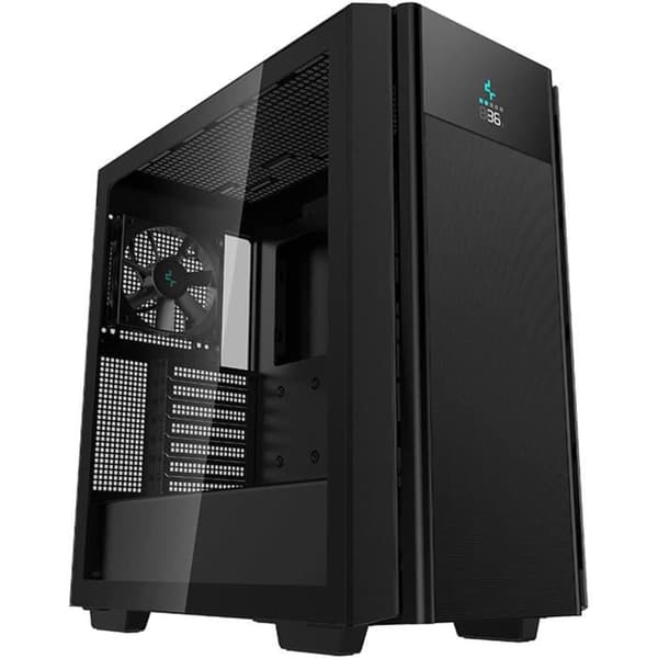 PC-fodral utan strömförsörjning - DEEPCOOL CH510 Mesh Digital (svart) - Medium tower - E-ATX-format