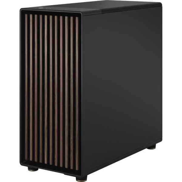 PC-fodral - FRACTAL DESIGN - North XL Charcoal Black TG Dark - FD-C-NOR1X-02 - E-ATX - Elegant design av trä och legeringar