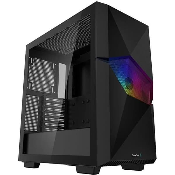 PC-fodral - DEEPCOOL - Cyclops (svart) - Medium tower - E-ATX-format - Utan strömförsörjning Vit