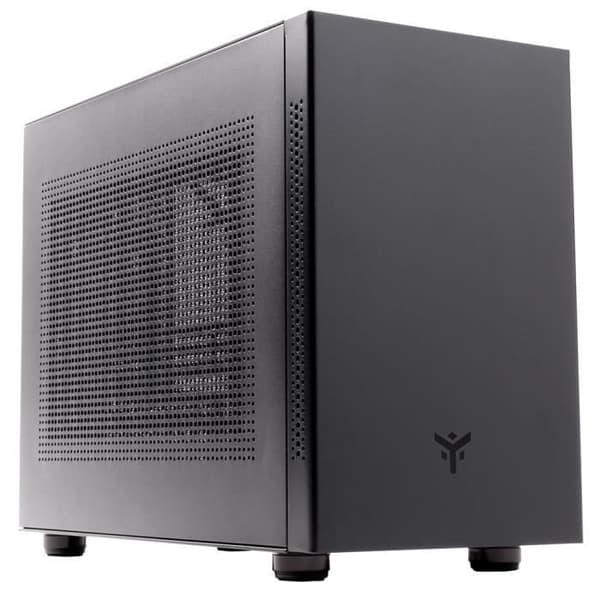 ITEK Evoke Micro ATX Mini Tower Case - Svart - Micro ATX Format - Tower Chassi