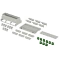 Miniatyrbild 3 av 4: Bopla CombiNorm-Control CNC 157.5 SET DIN-skena hölje 159.80 x 89.80 x 65.30 ABS Grå-vit (RAL 7035) 1 st