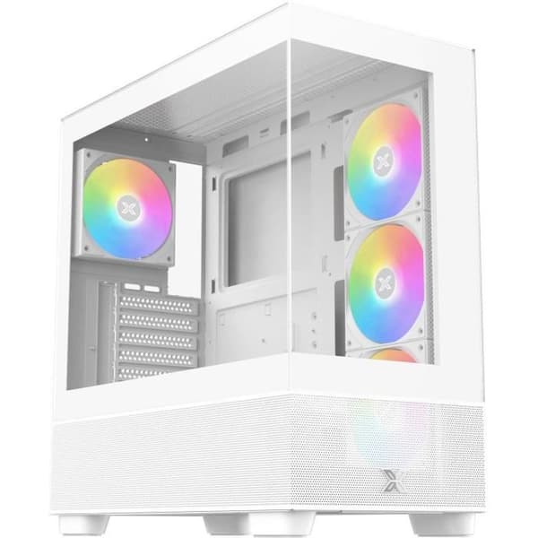 PC-fodral utan strömförsörjning - XIGMATEK Endorfin Air Arctic V2 (Vit) - Medium tower - E-ATX-format
