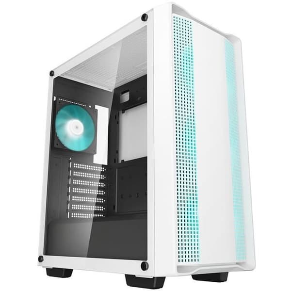 PC-fodral - DEEPCOOL - CC560 V2 (Vit) - Medium tower - ATX-format - Utan strömförsörjning Vit
