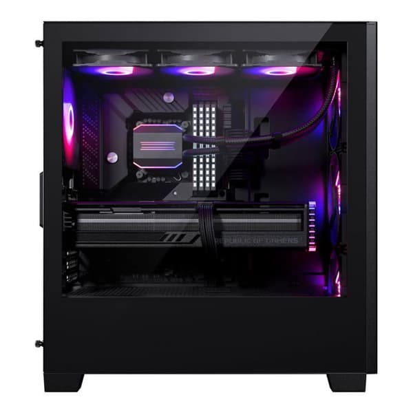 Phanteks Midi Tower Phanteks XT Pro Ultra-härdat glasfönster, D-RGB - schwarz Fodral, Spelfodral, PC-fodral nr