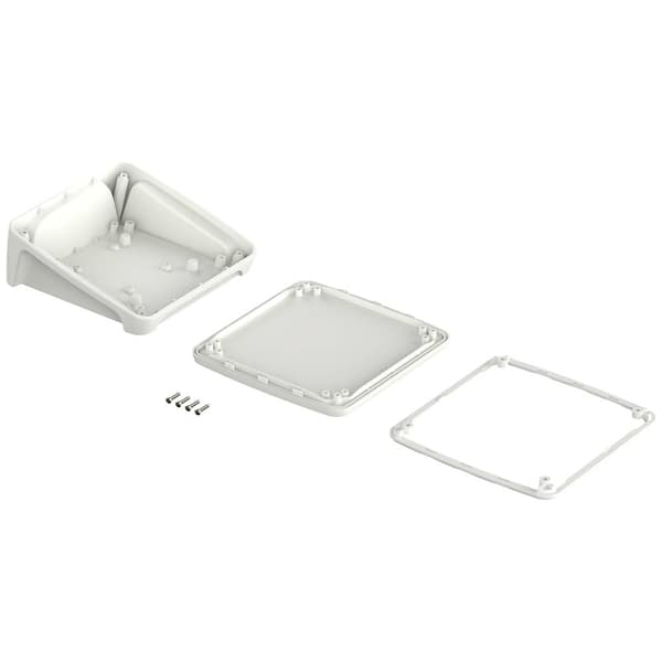 Bopla BoPad BOP 1616 P-9016-SET Panelhölje (L x B x H) 164 x 160 x 68.40 mm ABS Vit (RAL 9016) 1 st