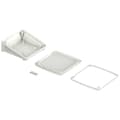 Miniatyrbild 2 av 4: Bopla BoPad BOP 1616 P-9016-SET Panelhölje (L x B x H) 164 x 160 x 68.40 mm ABS Vit (RAL 9016) 1 st