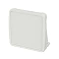 Miniatyrbild 1 av 4: Bopla BoPad BOP 1616 P-9016-SET Panelhölje (L x B x H) 164 x 160 x 68.40 mm ABS Vit (RAL 9016) 1 st