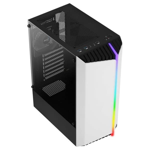 Gamingchassi ATX - Aerocool - BIONICV1 - RGB - Härdat Glas - Avancerad Kylning