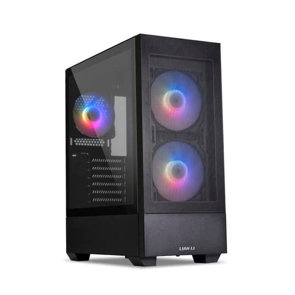 LIAN LI LANCOOL 205 MESH C MIDI-TOWER - SCHWARZ LANCOOL 205 MESH C BK Svart