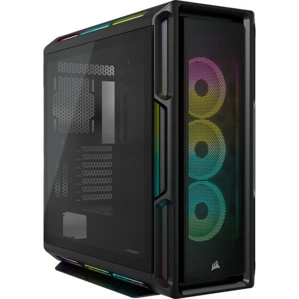 CORSAIR iCUE 5000T RGB ATX Mid-Tower PC-fodral - Svart (CC-9011230-WW) Svart