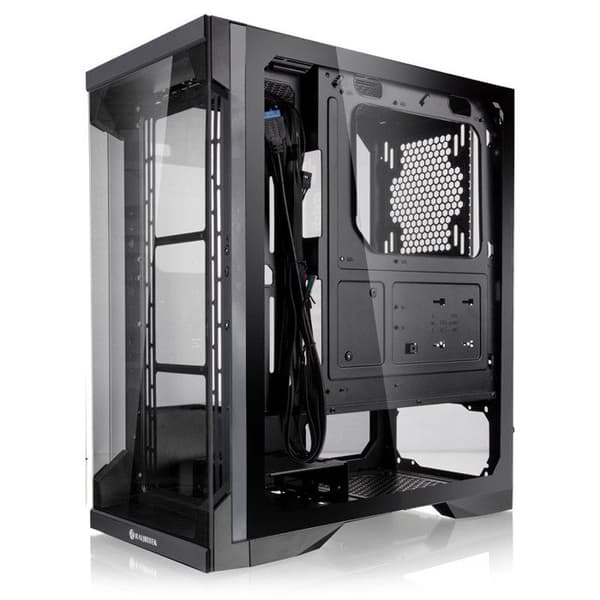 Gamingchassi - RAIJINTEK - Silenos Pro A-RGB - Miditorn - 1 intern fack - Svart