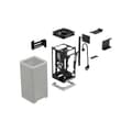 Miniatyrbild 8 av 9: PC-fodral - FRACTAL DESIGN - Mood Light Grey - m-ITX - 1 180 mm fläkt, USB3.1 Typ C