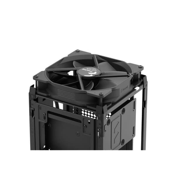 PC-fodral - FRACTAL DESIGN - Mood Light Grey - m-ITX - 1 180 mm fläkt, USB3.1 Typ C