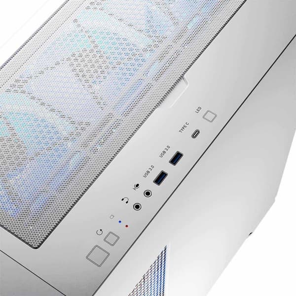 MODECOM HORIZON ARGB Flow MIDI USB 3.0 X 2 CYPE-C datorfodral