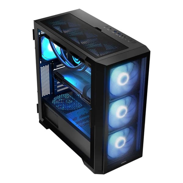 MODECOM HORIZON ARGB Flow MIDI USB 3.0 X 2 CYPE-C computertaske