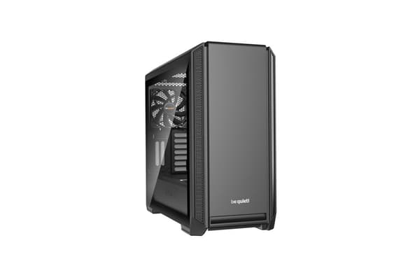 var tyst! Silent Base 601 Window Midi Tower Svart Svart