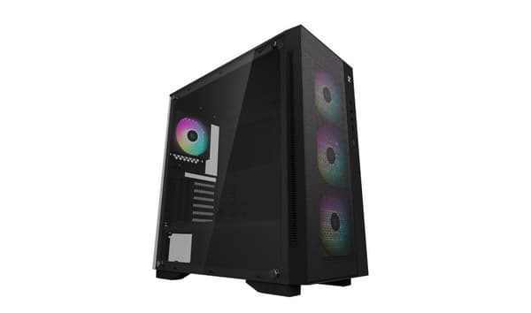 DeepCool Matrexx 55 Mesh ARGB 4F Midi Tower musta