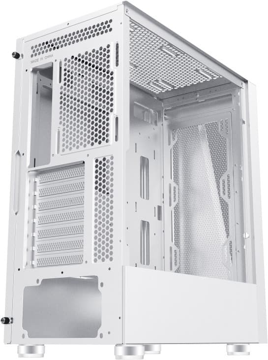 Blackstorm Artemis 3705 ATX-chassi med fönster, vit